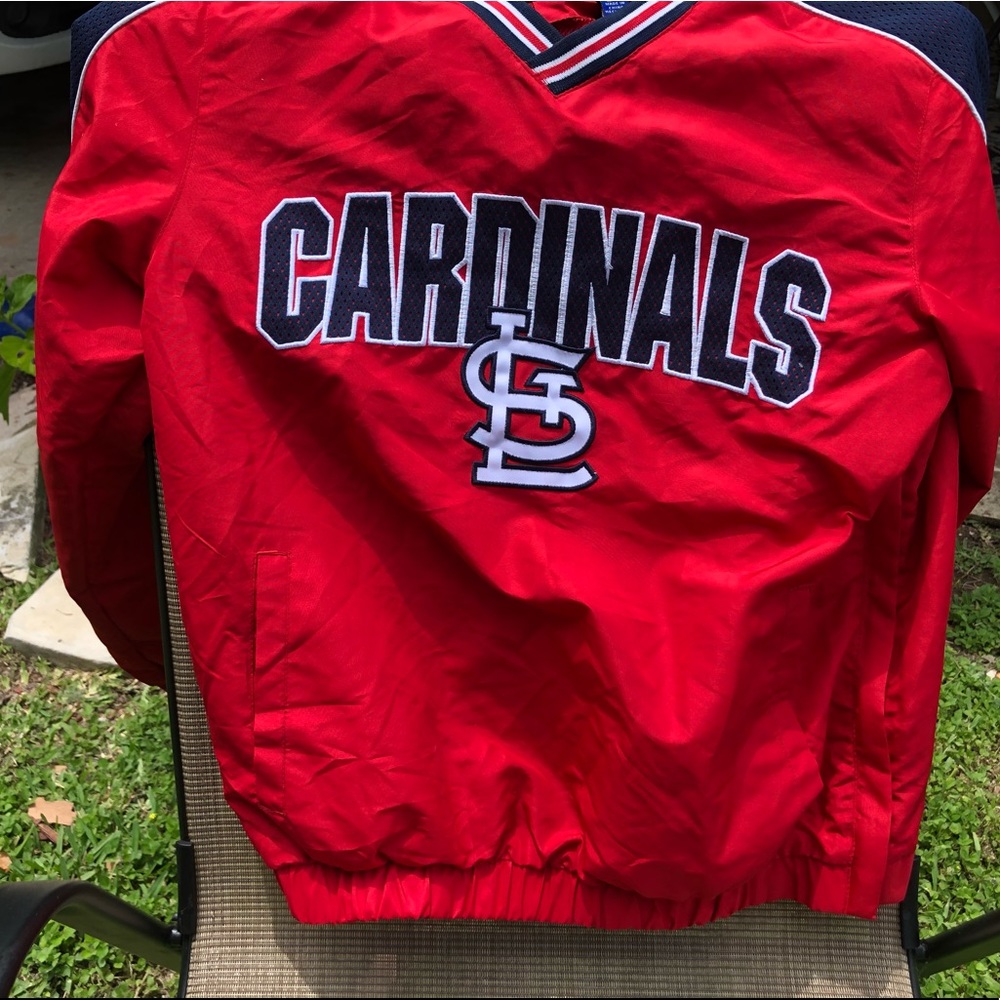 cardinals cute long sleeve windbreaker material 💖